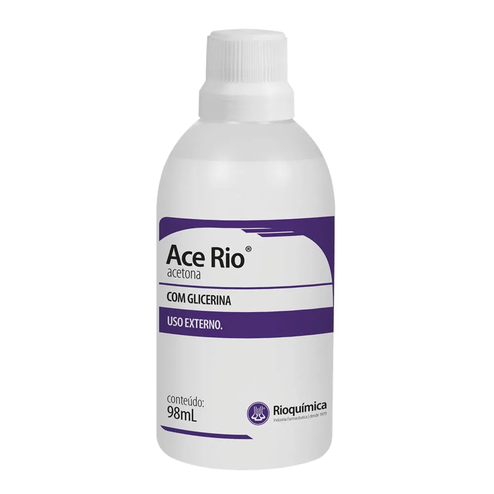 Ace Rio Acetona Removedor de Esmalte Rioquímica 98ml