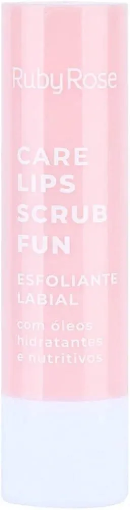 Esfoliante Labial Ruby Rose Morango 8g
