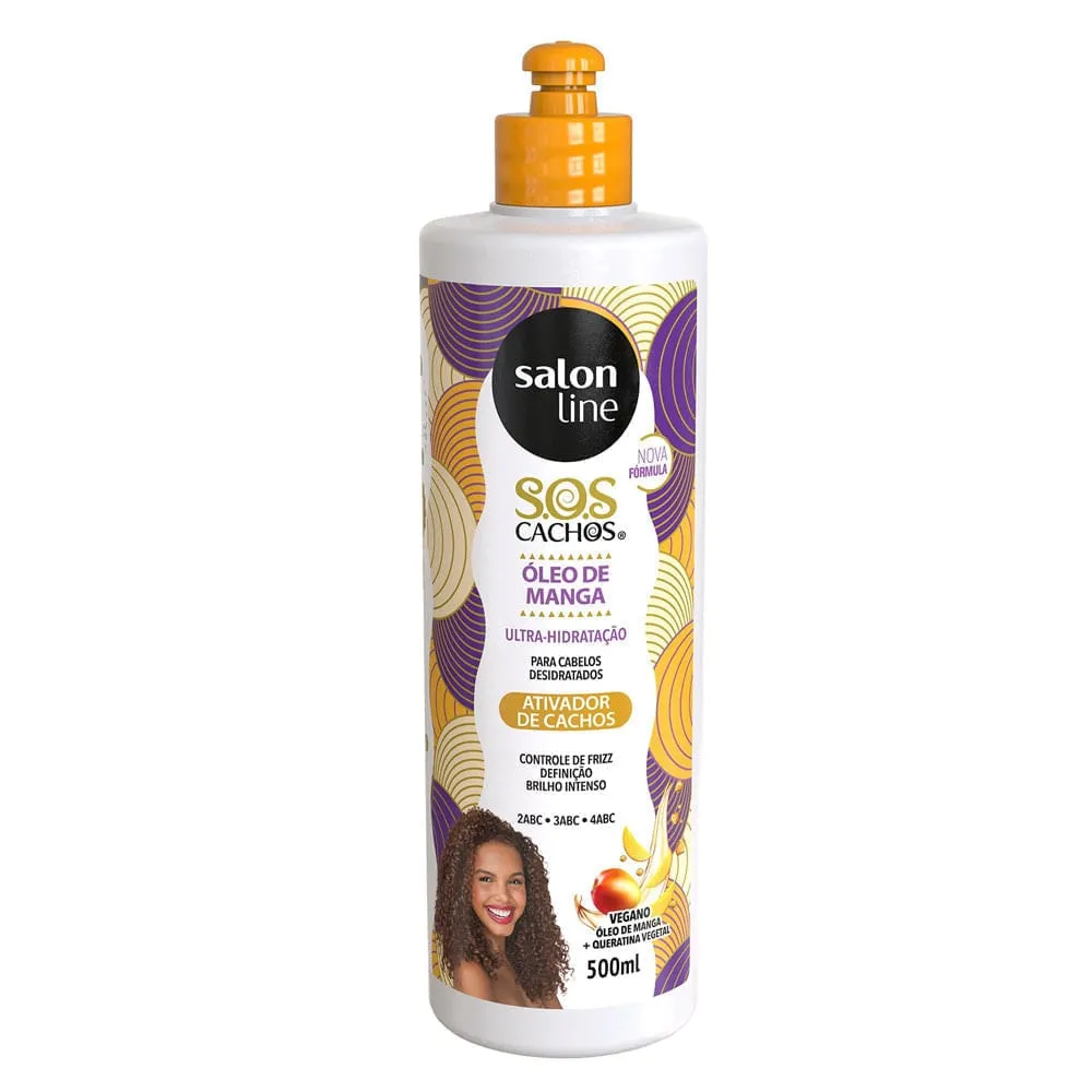 Ativador Salon Line SOS Cachos Óleo de Manga Umid 500ml