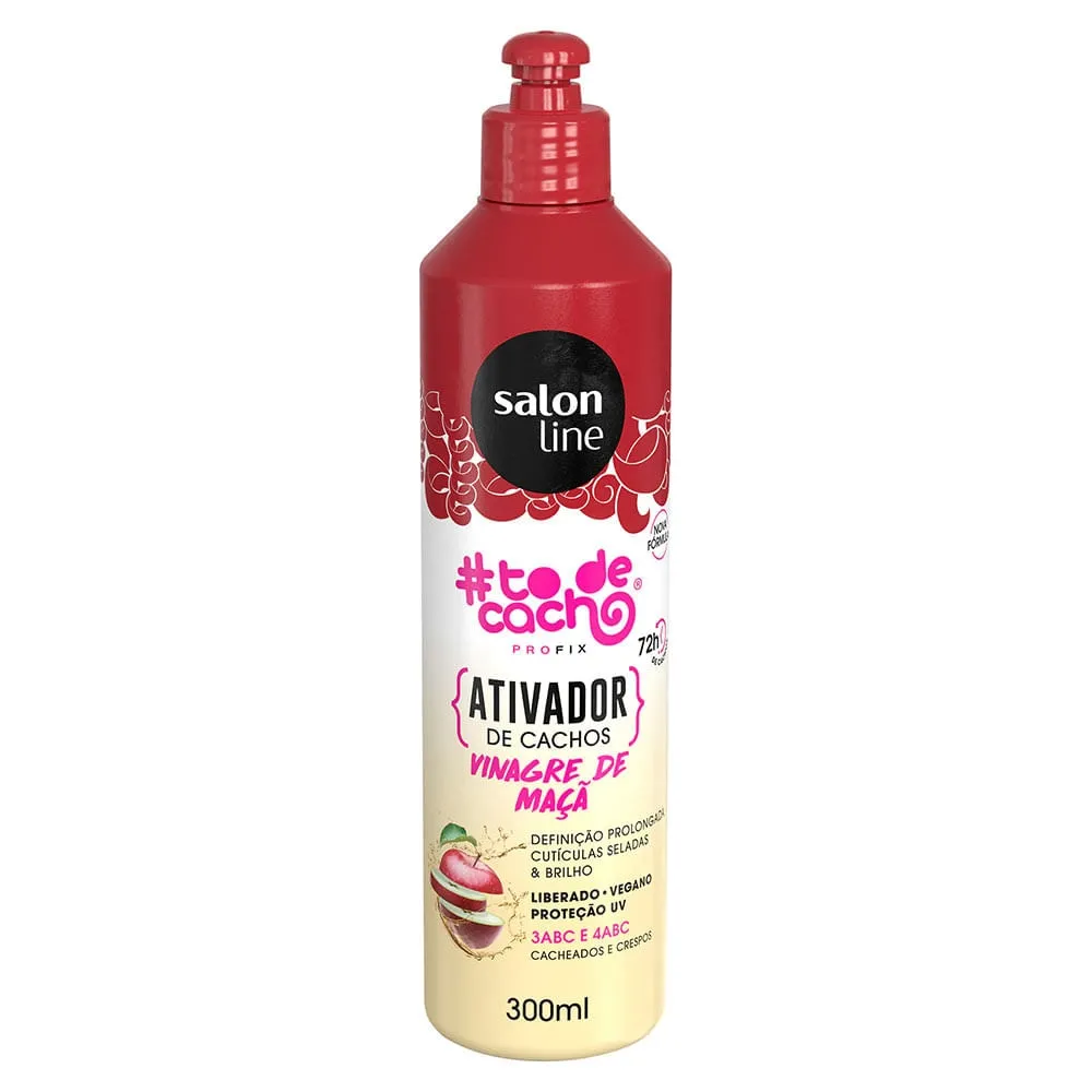 Ativador Cachos Salon Line #Todecacho Vinagre de Maçã 300ml