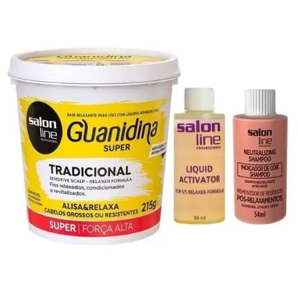 Alisante Salon Line Kit Guanidina 215G