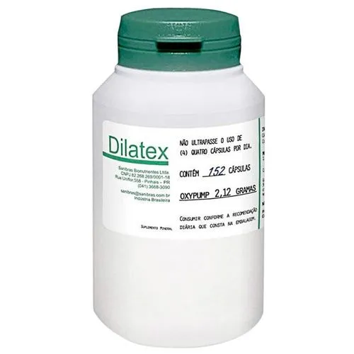 Dilatex Power Supplements 625mg 152 Cápsulas