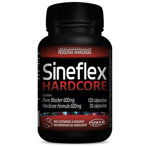 Sineflex Hardcore 600mg Pure Blocker 120Caps/Hardcore 30Caps