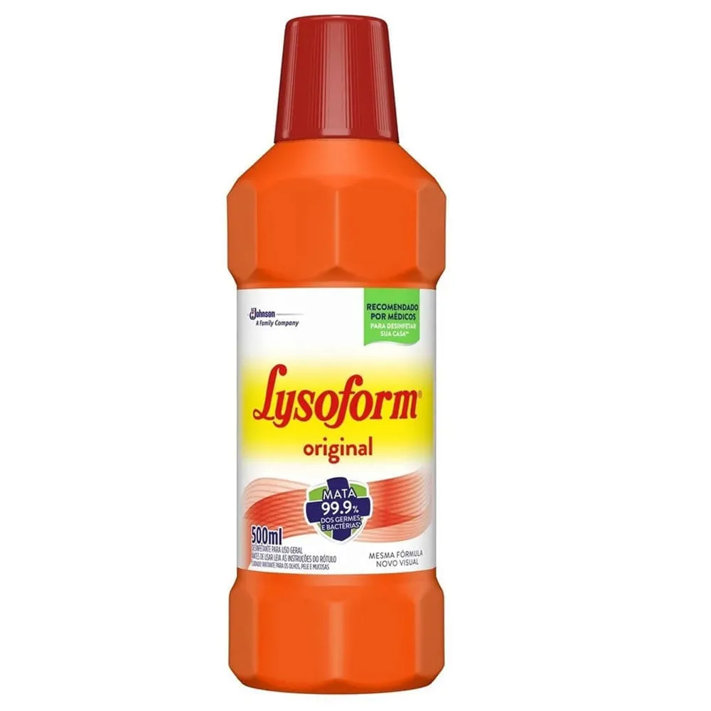 Desinfetante Lysoform Bruto Original Bactericida 500ml