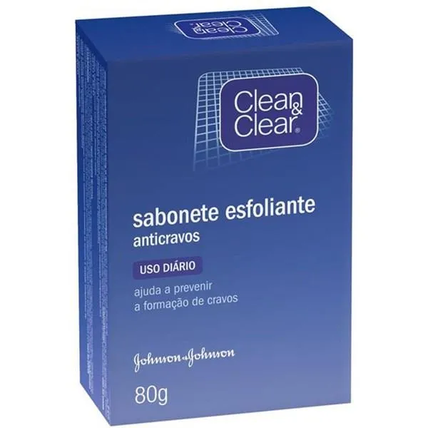 Sabonete Anti-Cravos Cleanclear Esfoliante 80g