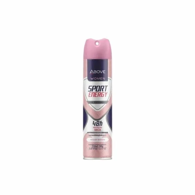 Desodorante Antibacteriano Aerosol Above Clássico 150ml Energy Women