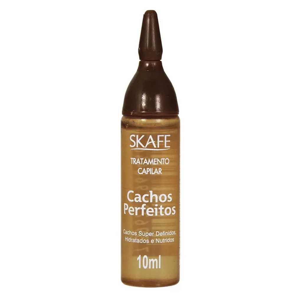 Ampola Capilar Skafe Tratamento Cachos Perfeitos 10ml
