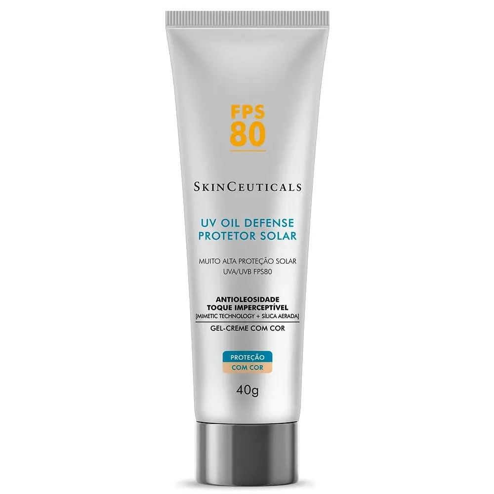 Protetor Solar SkinCeuticals UV Oil Defense Cor FPS80 40g