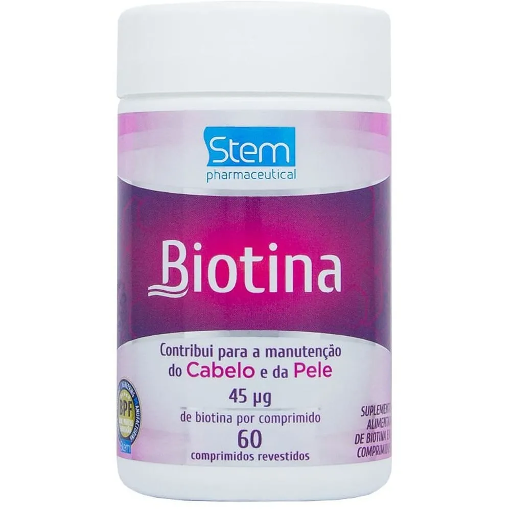 Biotina Stem 60 Comprimidos