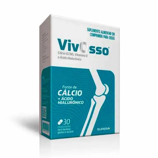 Suplemento Alimentar Vivosso Supera 30 Comprimidos