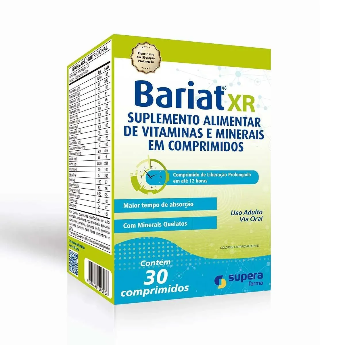 Bariat XR com 30 comprimidos