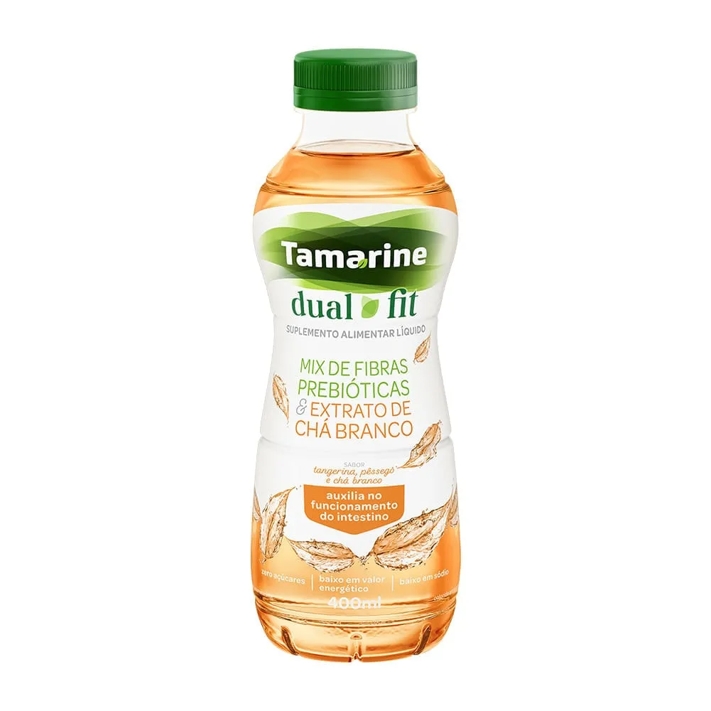 Suplemento Alimentar Tamarine Dual Fit 400ml Sabor Tangerina