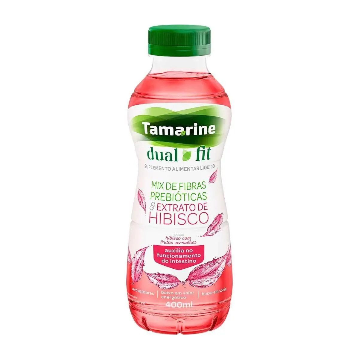 Suplemento Alimentar Tamarine Dual Fit 400ml Sabor Hibisco