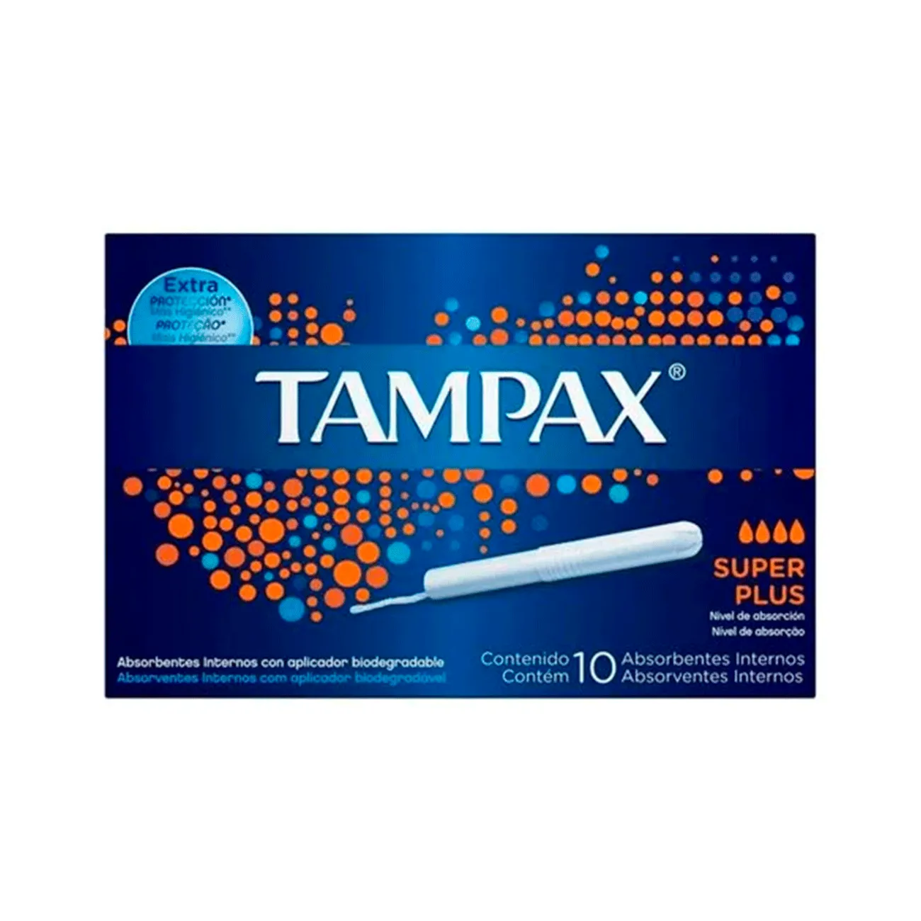 Absorvente Interno Tampax Super Plus 10 Unidades