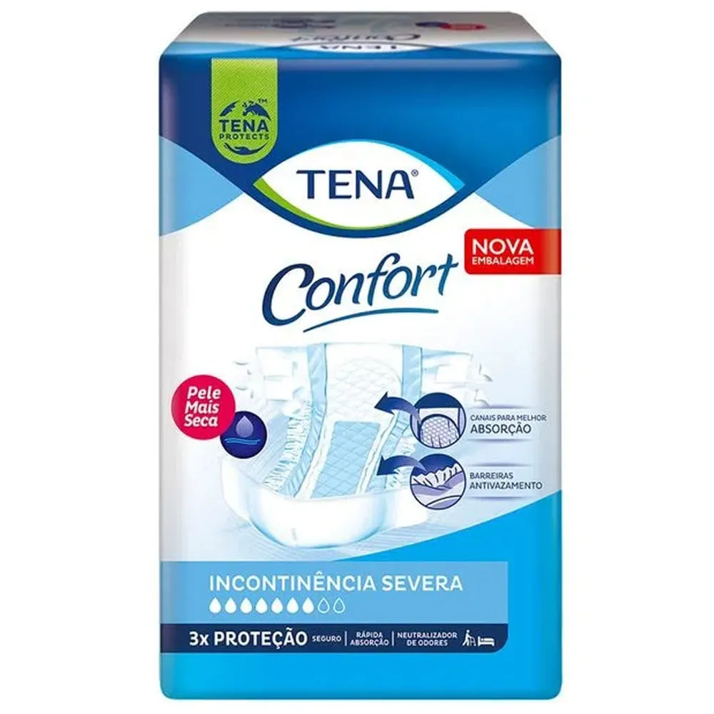 Fralda Geriátrica Tena Confort P c/9 Unidades