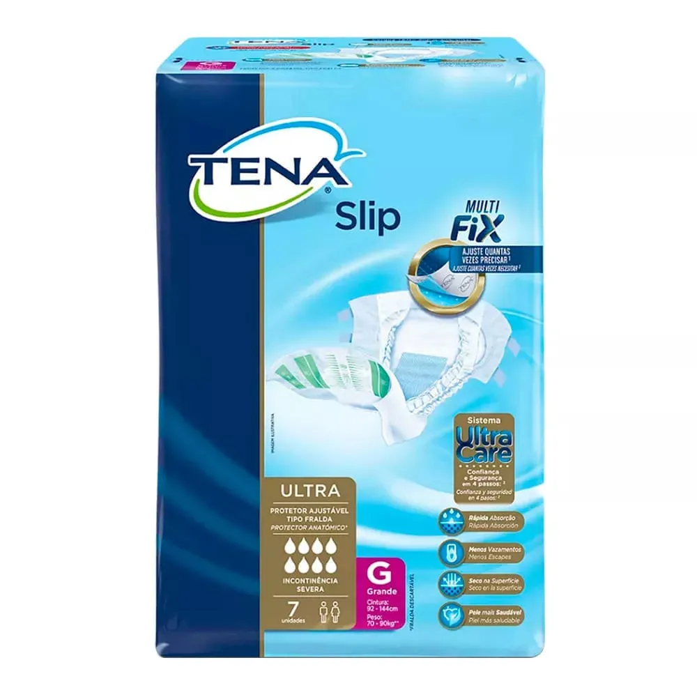 Fralda Geriátrica Tena Slip G 7 unidades