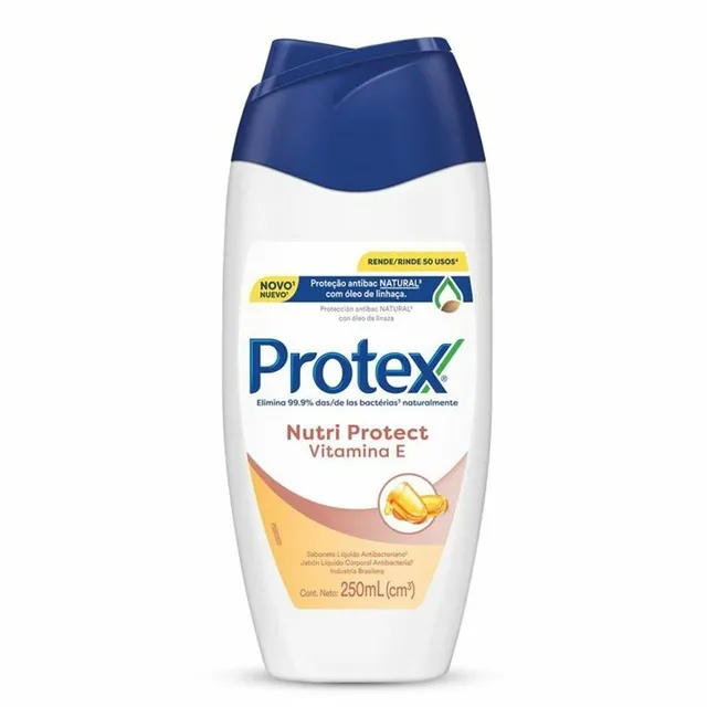 Sabonete Liquido Protex 250ml Vitamina E