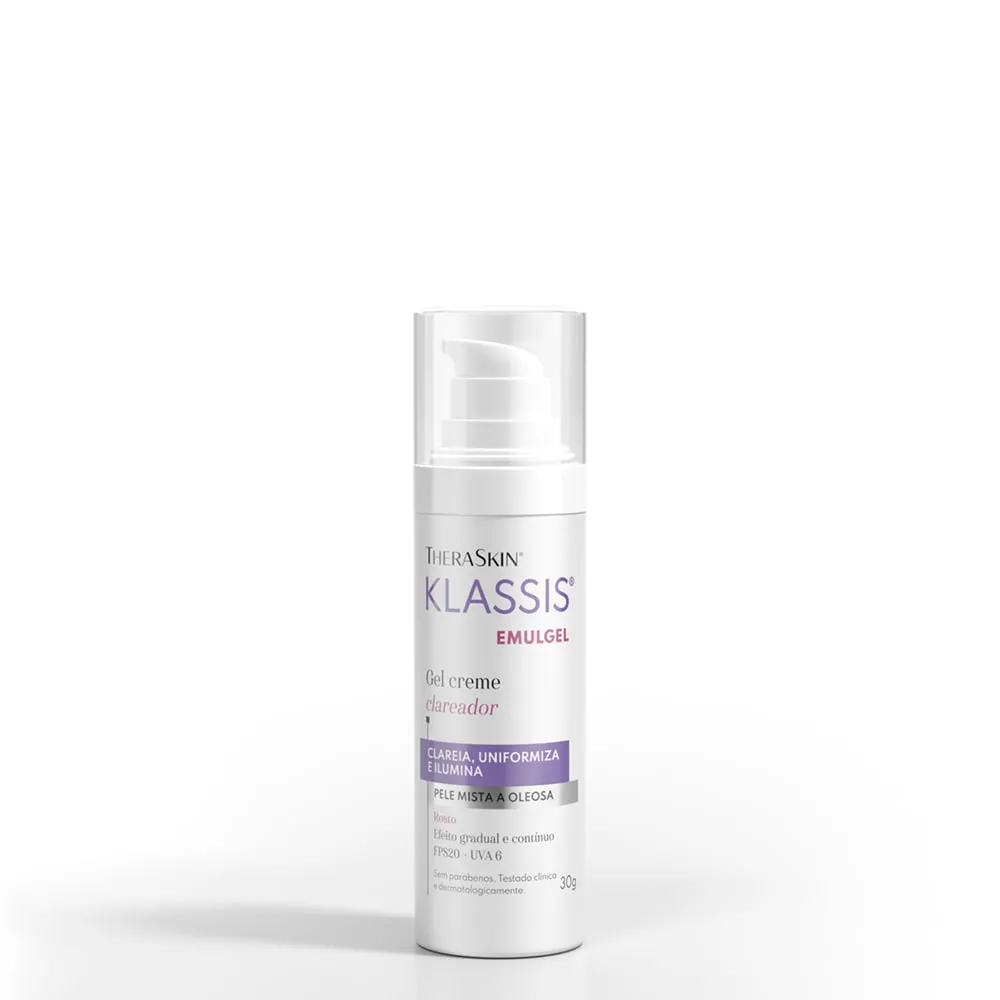 Clareador Facial Klassis Emulgel com 30g