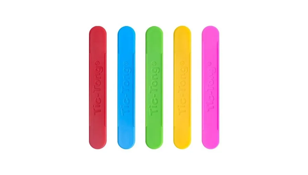 Abaixador Língua Tic-Tong Standard Colorido - 40 unidades