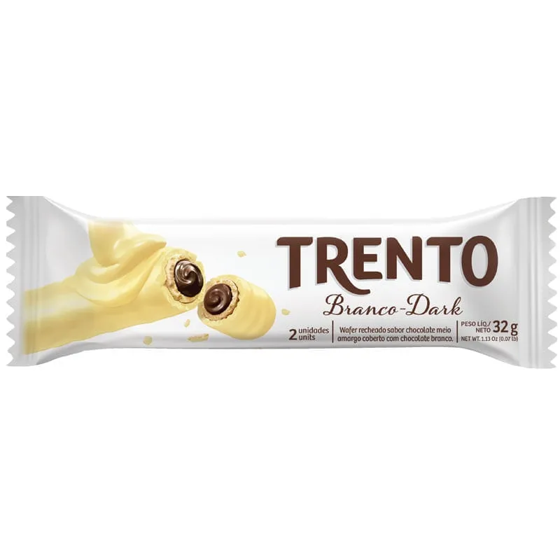 Trento Chocolate Branco-Dark Peccin 32g