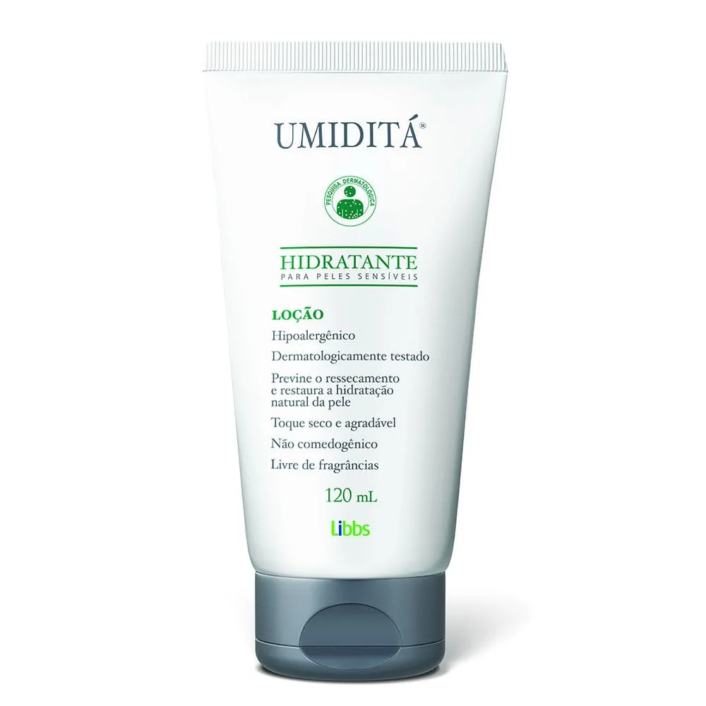 Hidratante Umiditá Loção Corporal para Peles Sensíveis 120ml