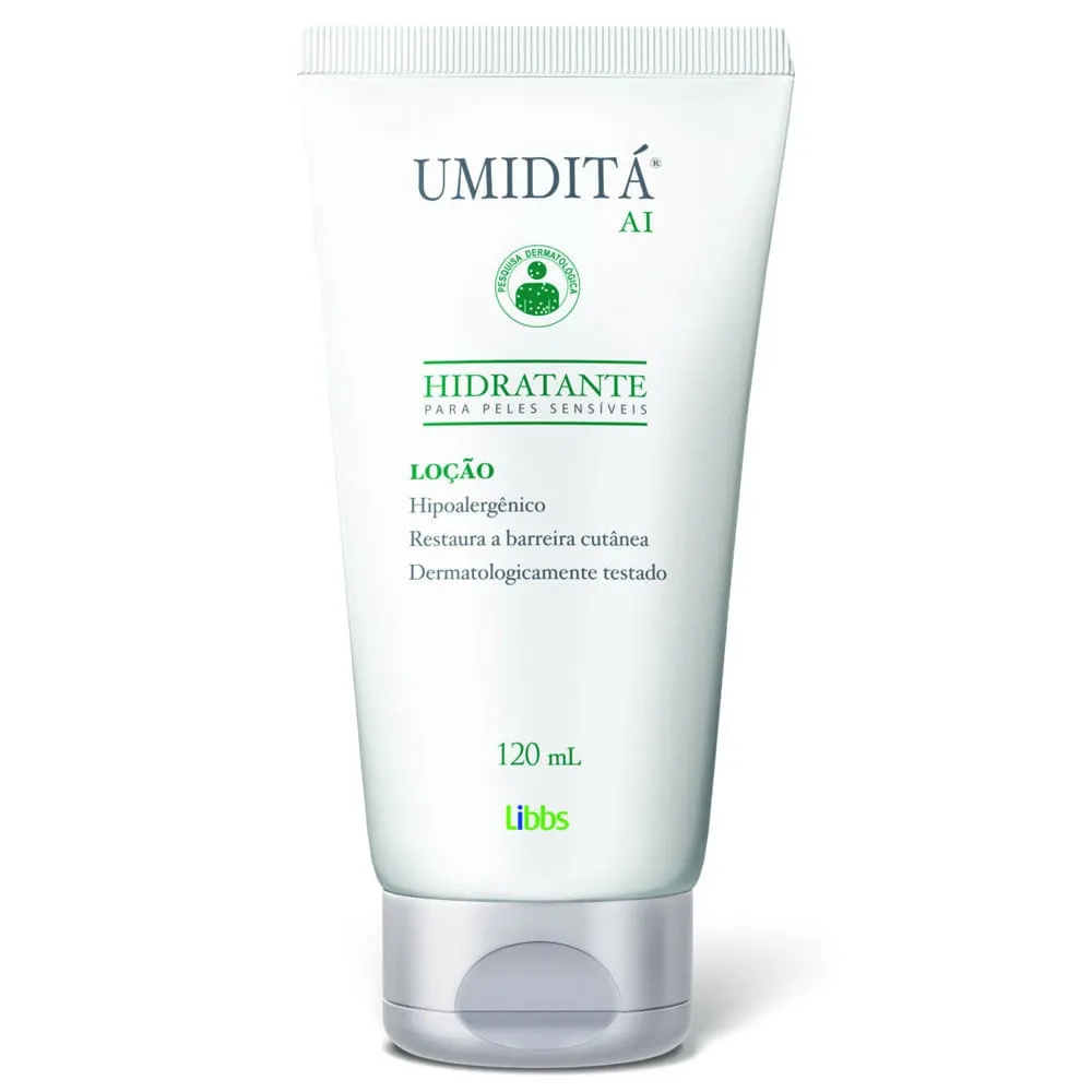 Hidratante Umiditá AI Loção Corporal Peles Sensíveis 120ml