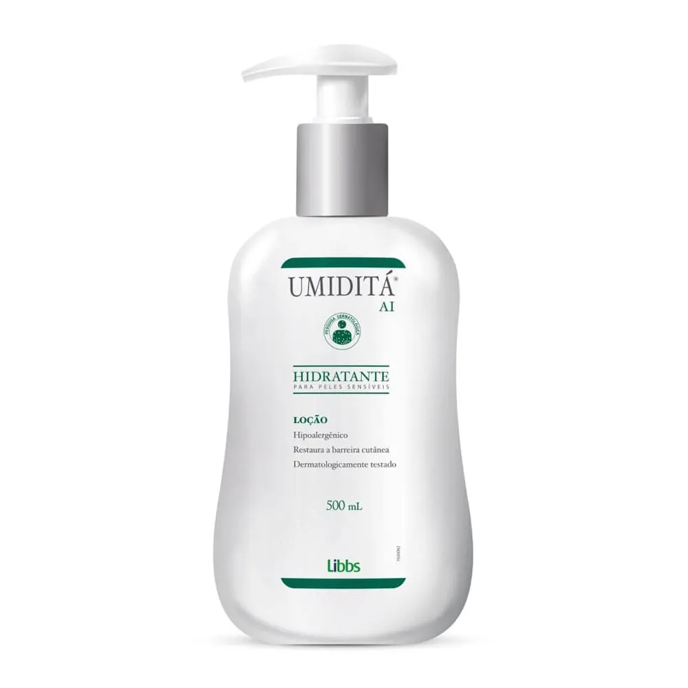 Loção Hidratante Umiditá Al Peles Sensíveis 500ml