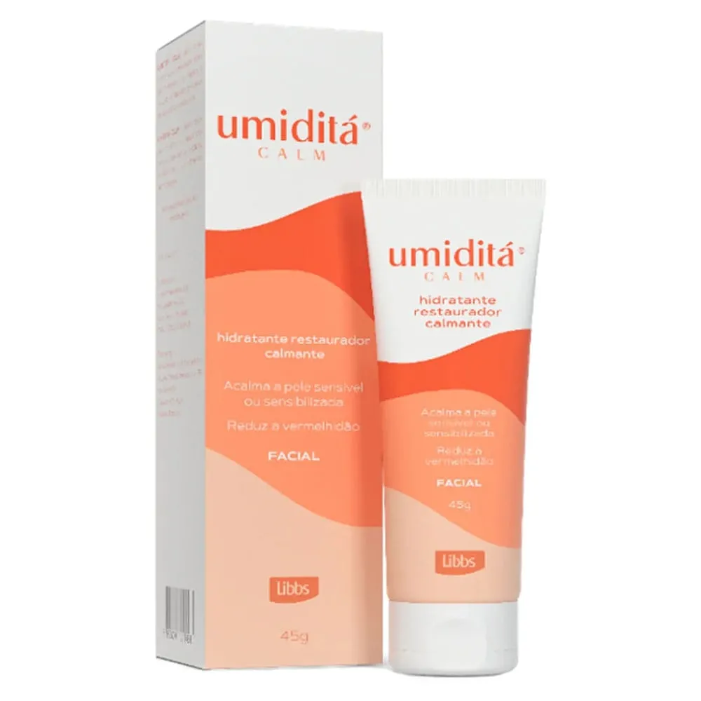 Hidratante Facial Umiditá Calm Restaurador Calmante 45g
