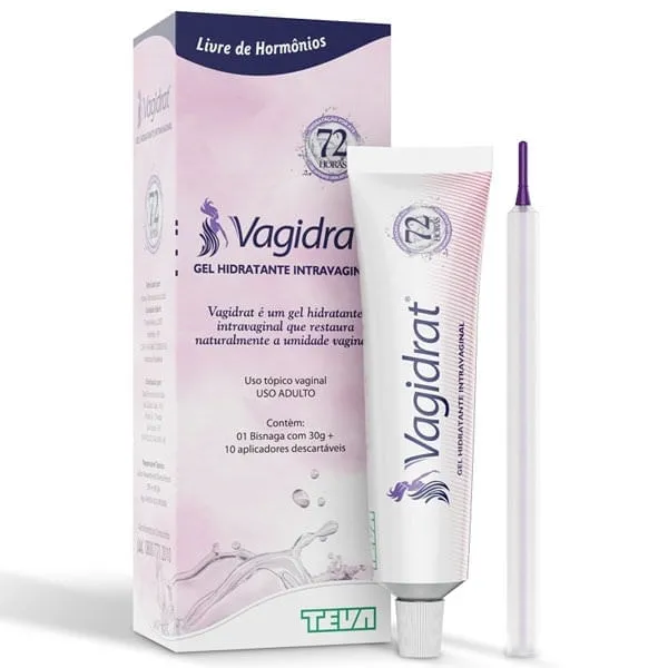 Vagidrat Gel Hidratante Intravaginal 30g +10 Aplicadores