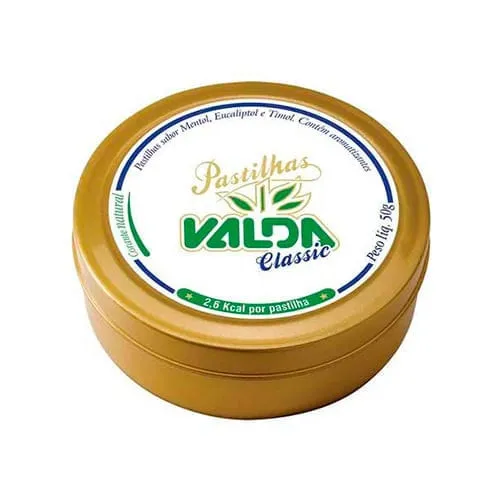 Bala De Gelatina Valda Classic 50g