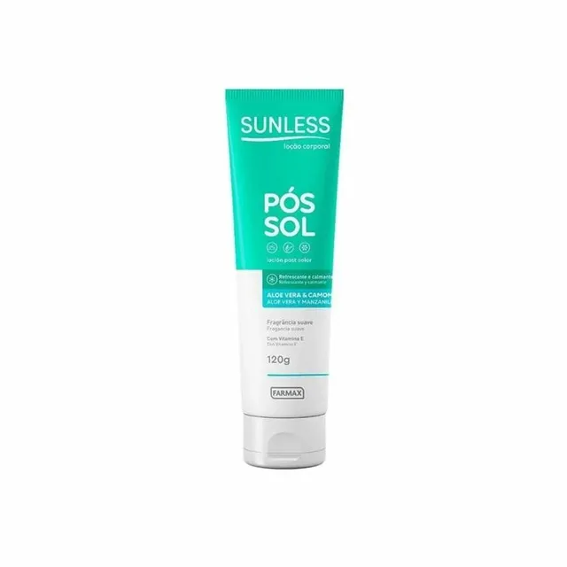 Protetor Solar Pós Sol Sunless 120g Camomila/Aloe Vera