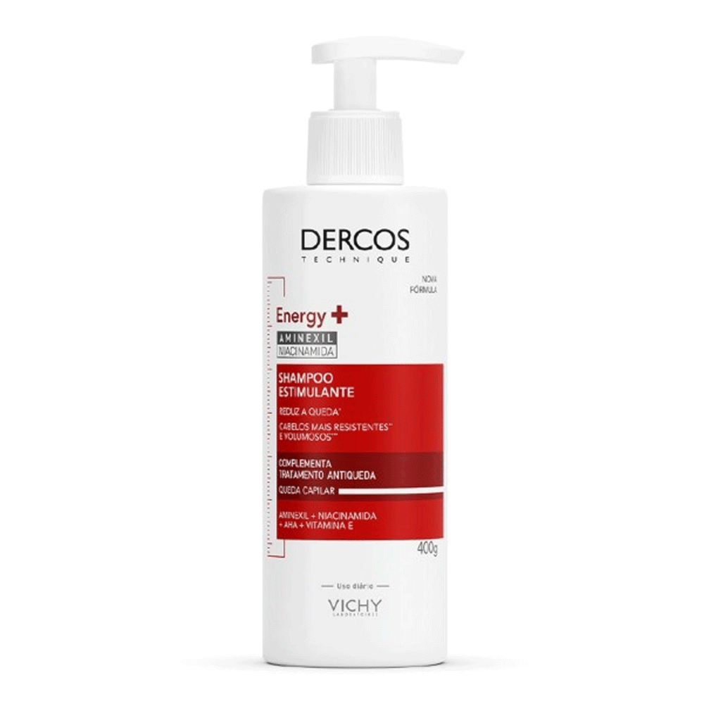 Dercos Shampoo Energizante Antiqueda Energy+ 400mL