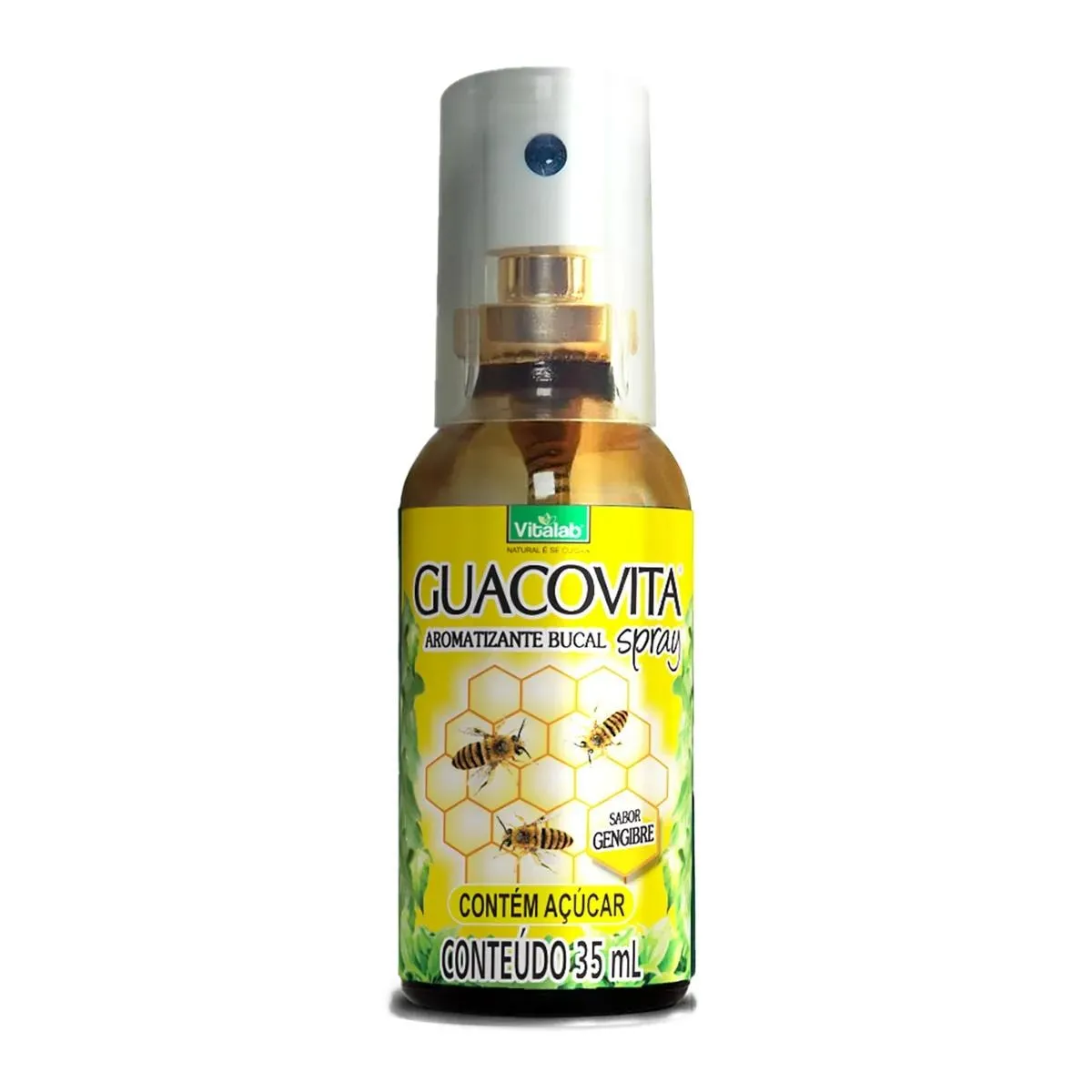 Guacovita Spray Vitalab Sabor Gengibre 35ml