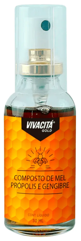 Própolis Spray Vivacitá Mel E Gengibre 30ml