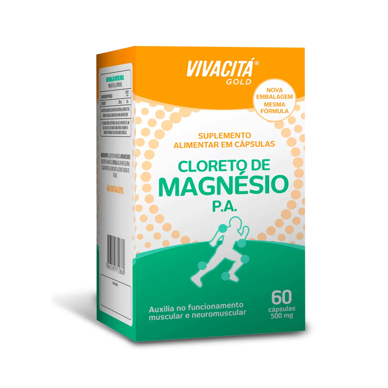 Vivacitá Gold Cloreto De Magnésio 60 Comprimidos
