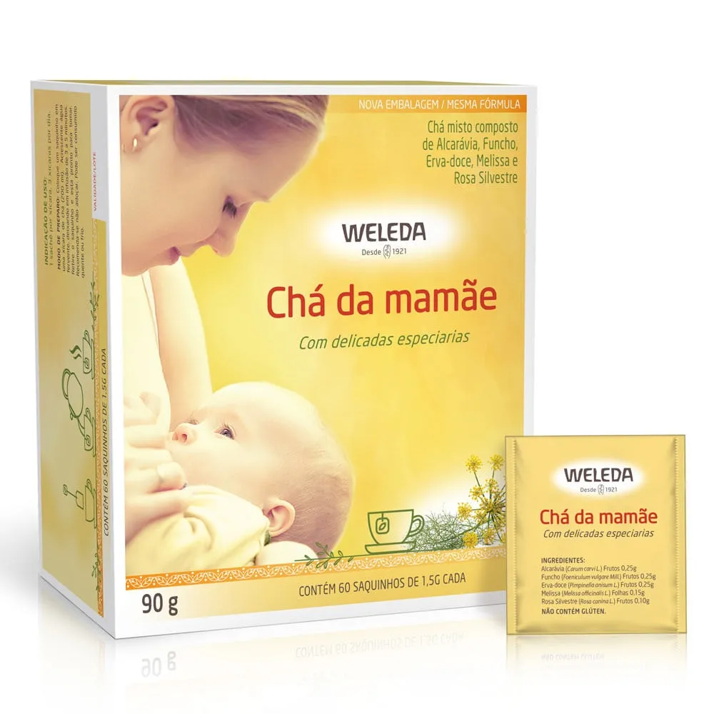 Chá Weleda Misto da Mamãe 60 unidades de 1,5g