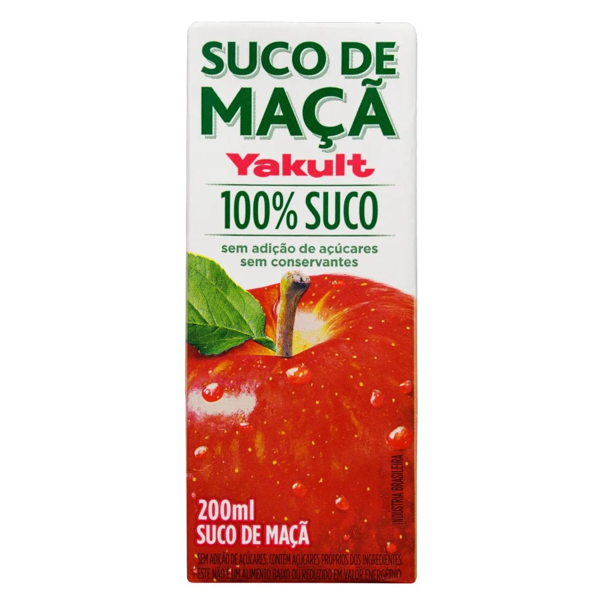 Suco de maça Yakult 200ml
