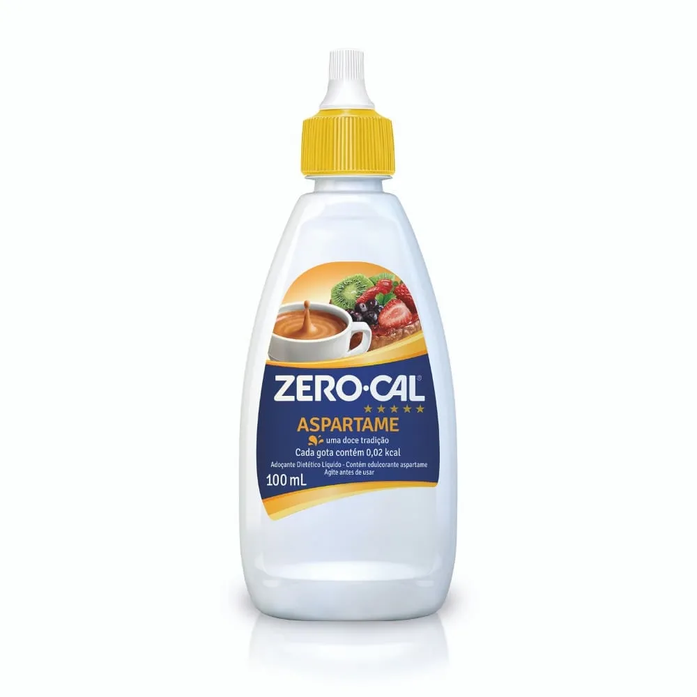 Adoçante Líquido Zero Cal Aspartame 100ml