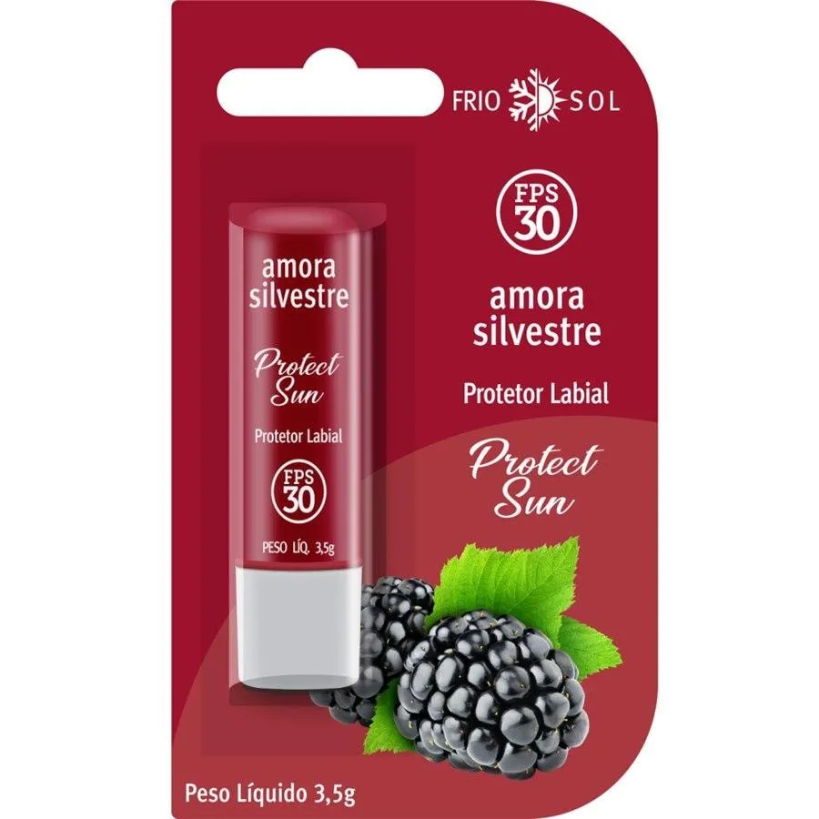 Protetor Labial Protect Sun Amora Silvestre ZiinZiin FPS30