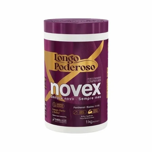 Creme Para Tratamento Novex 1 Kg Longo Poderoso