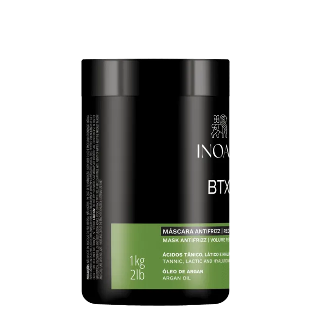 Btx Máscara Antifrizz Redutor de Volume Inoar 1kg