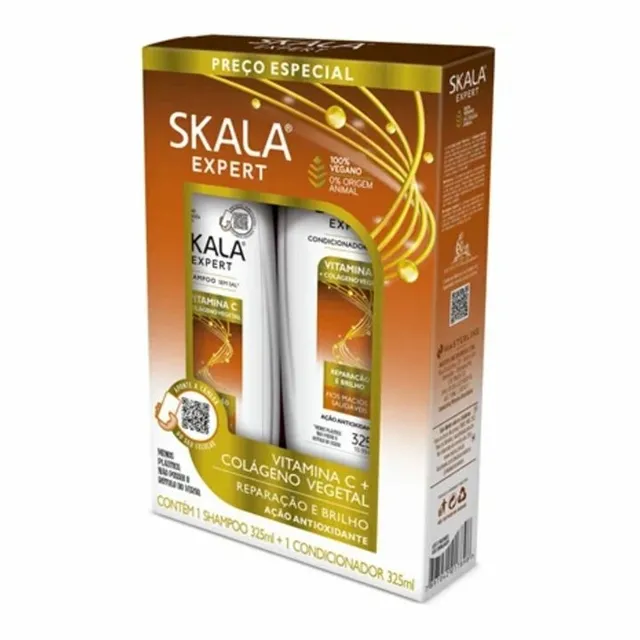 Shampoo + Condicionador Skala 325ml Vitamina C
