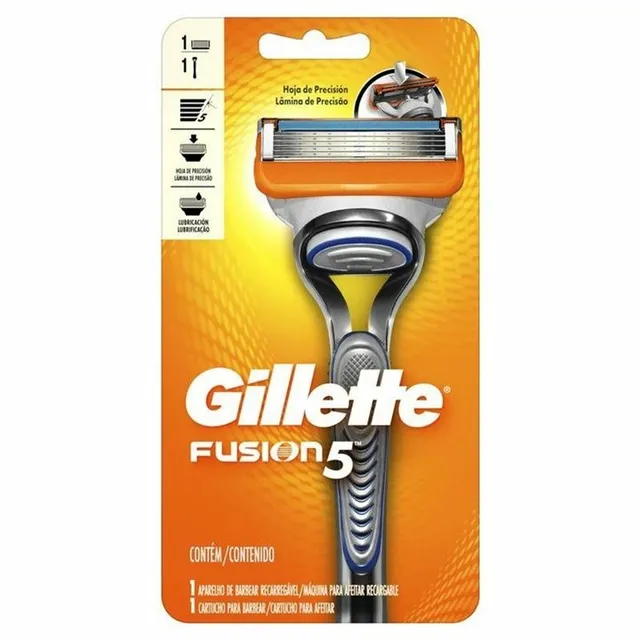 Aparelho De Barbear Gillette Fusion 5 Tradicional