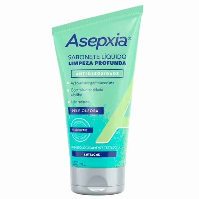 Sabonete Líquido Asepxia 150ml Limpeza
