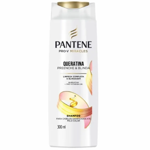 Shampoo Pantene 300ml Queratina
