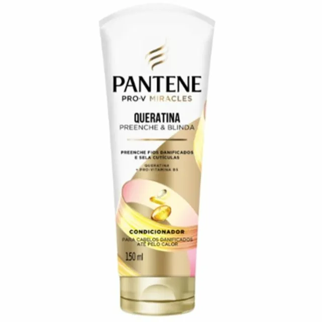 Condicionador Pantene 150ml Queratina