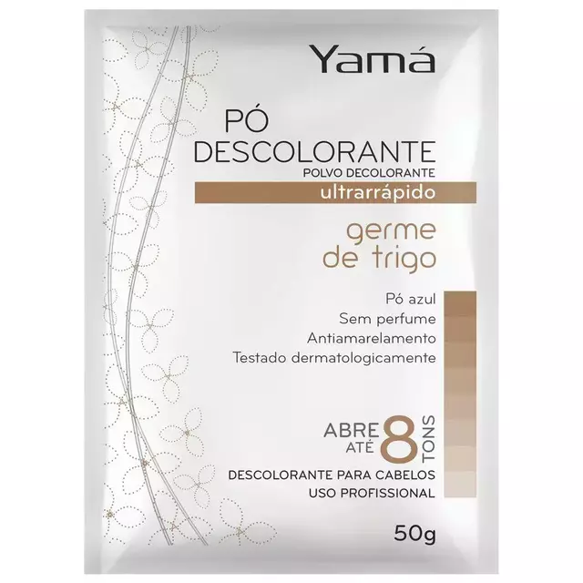 Descolorante Pó Yamá Sach 50g Germe de Trigo