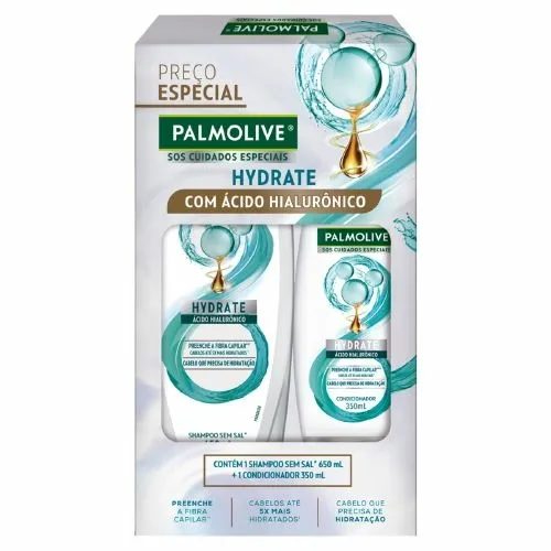 Shampoo + Condicionador Palmolive Sos 350ml Hydrate