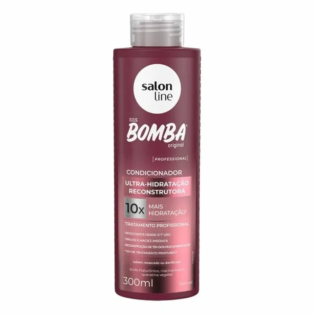 Condicionador Salon Line 300ml Sos Bomba Hidratante Reconstrutora