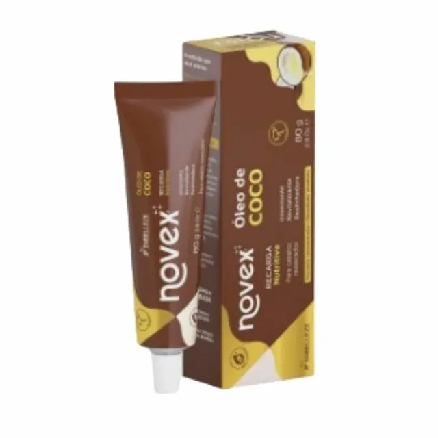 Creme Para Tratamento Novex 80g Recarga Nutritivo Óleo De Coco
